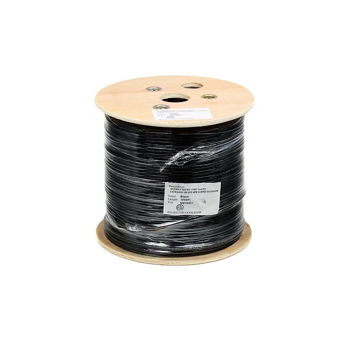 Кабель в бухте Neomax NM10031 305 м, черный